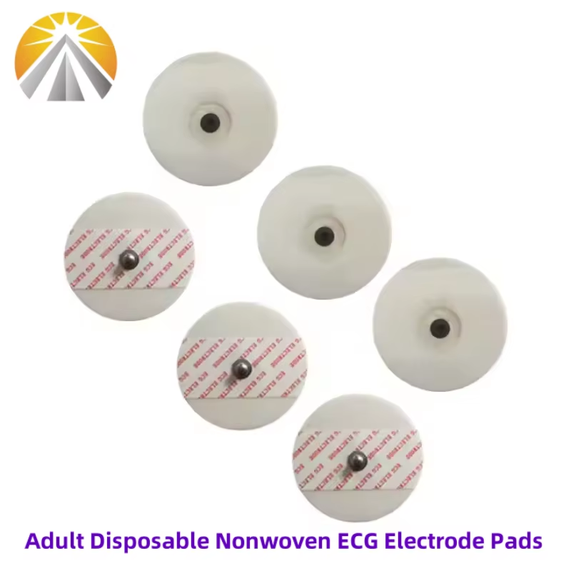 Ecg Patch Monitor - 50 Elettrodi ECG Monouso 55X55 MM,