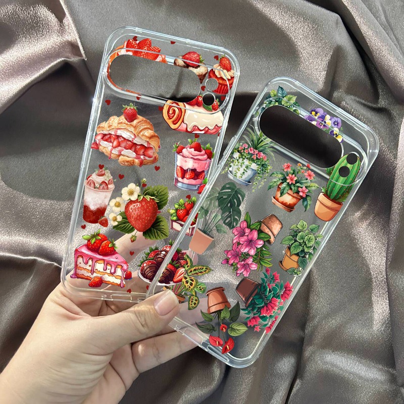 Google Pixel 9 Pro - Carino Piante Verdi Fiore Cassa Del